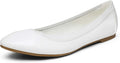Women's Sole-Flex Ballerina Walking Flats - Two-Tone Comfort