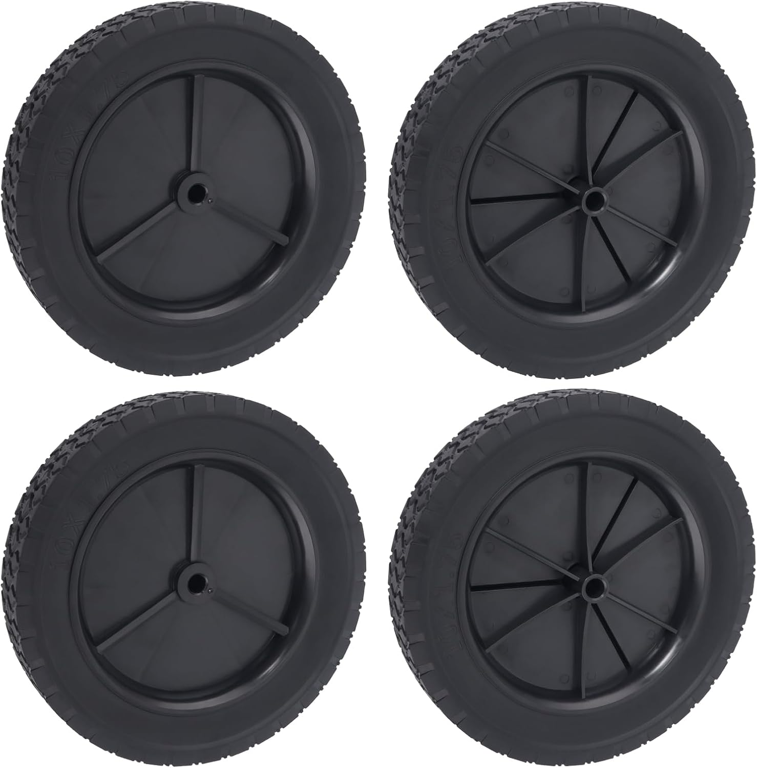 10 Inch Lawn Mower Wheels Replacement for Oregon 72-110