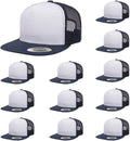 Yupoong 5-Panel YP Classic Trucker Cap - Breathable Flat Visor