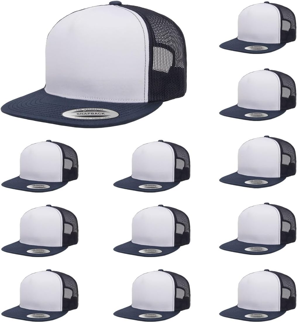 Yupoong 5-Panel Classic Trucker Cap for Ultimate Comfort