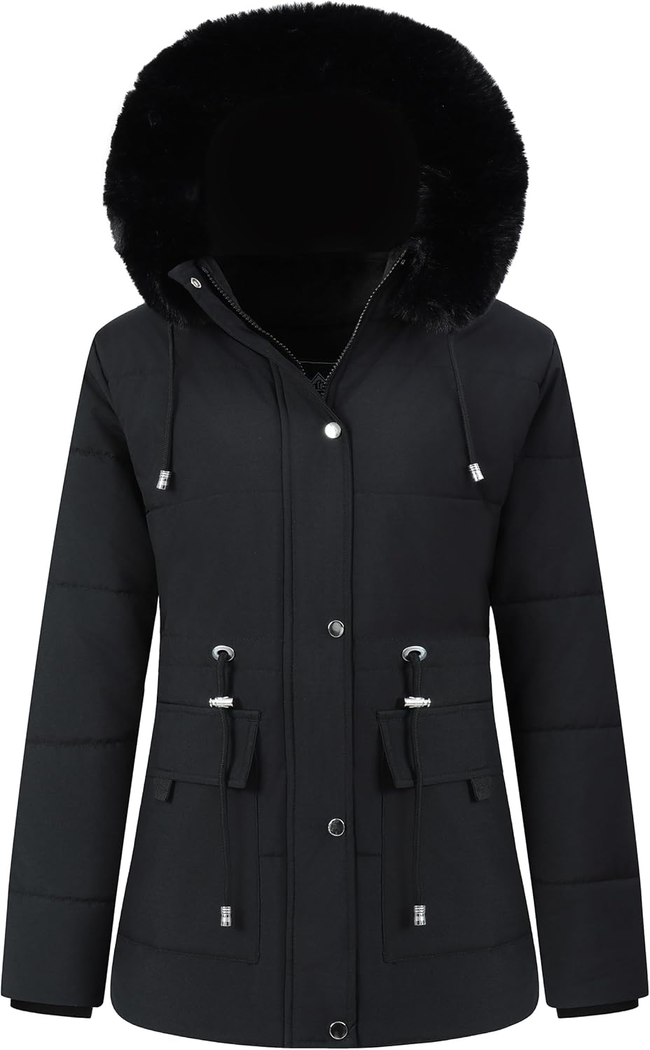 MOERDENG Women's Warm Winter Puffer Coat for Cold Weather