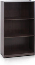 Furinno Basic 3-Tier Bookcase Storage Shelves - Compact