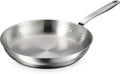 Tri-Ply Base Stainless Steel 12-Inch Frying Pan for Cooking