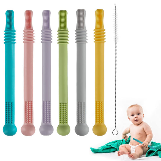 BPA-Free Teething Tubes for Babies