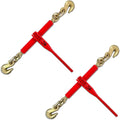 5/16ft-3/8ft Ratchet Chain Binder 2 Pack - 5,400 lb Capacity