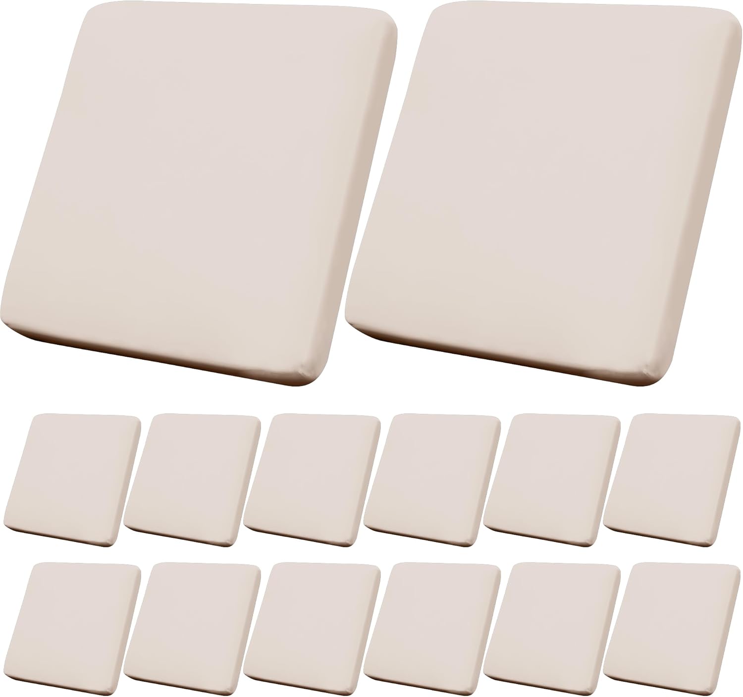 14Pcs Outdoor Cushion Covers Waterproof for Stylish Patios