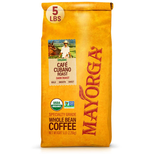 Mayorga Organic Dark Roast Cubano Coffee Beans