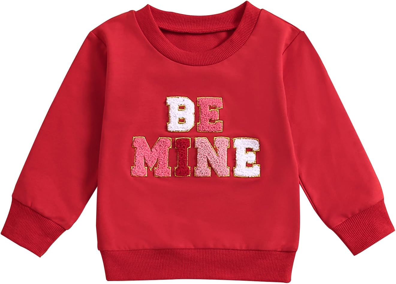 Kiss Me Crewneck: Toddler Valentine's Outfit