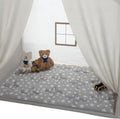 Rectangle Kids Play Mat for Kids Tent - Padded Star Print Mat 53 in x