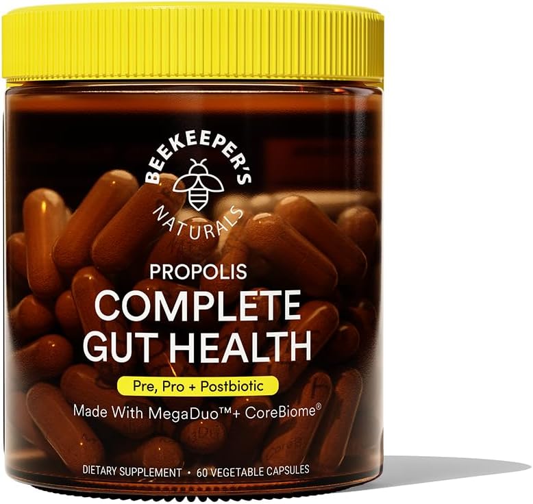 Beekeeper's Naturals Complete Gut Health for Digestive Balance