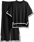 Imily Bela Womens Plus Size Lounge Sets 2 Piece Outfits (Style YG87)