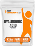 Hyaluronic Acid Powder 215mg per Serving - Hydration & Joint Support
