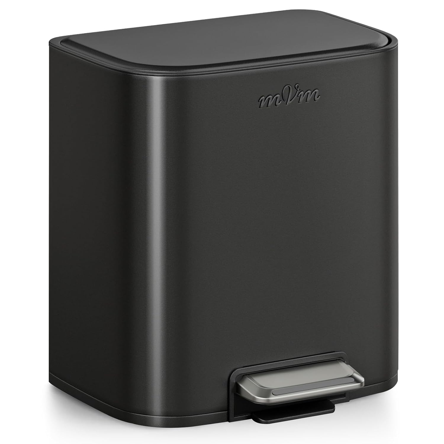 mVm Kitchen Trash Can with Lid - 5.3 Gal Step Garbage Bin