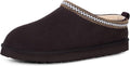 FITORY Mens Winter Genuine Leather Slippers - Warm