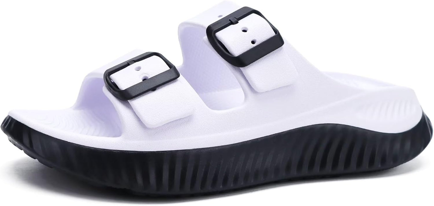 KuaiLu Womens Recovery Sandals with Arch Support for Comfort