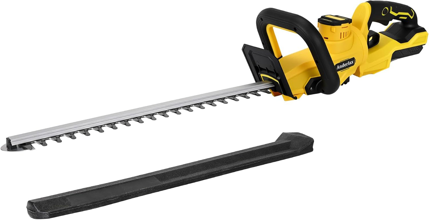 20-Inch Cordless Hedge Trimmer for DeWalt 20V Battery Use