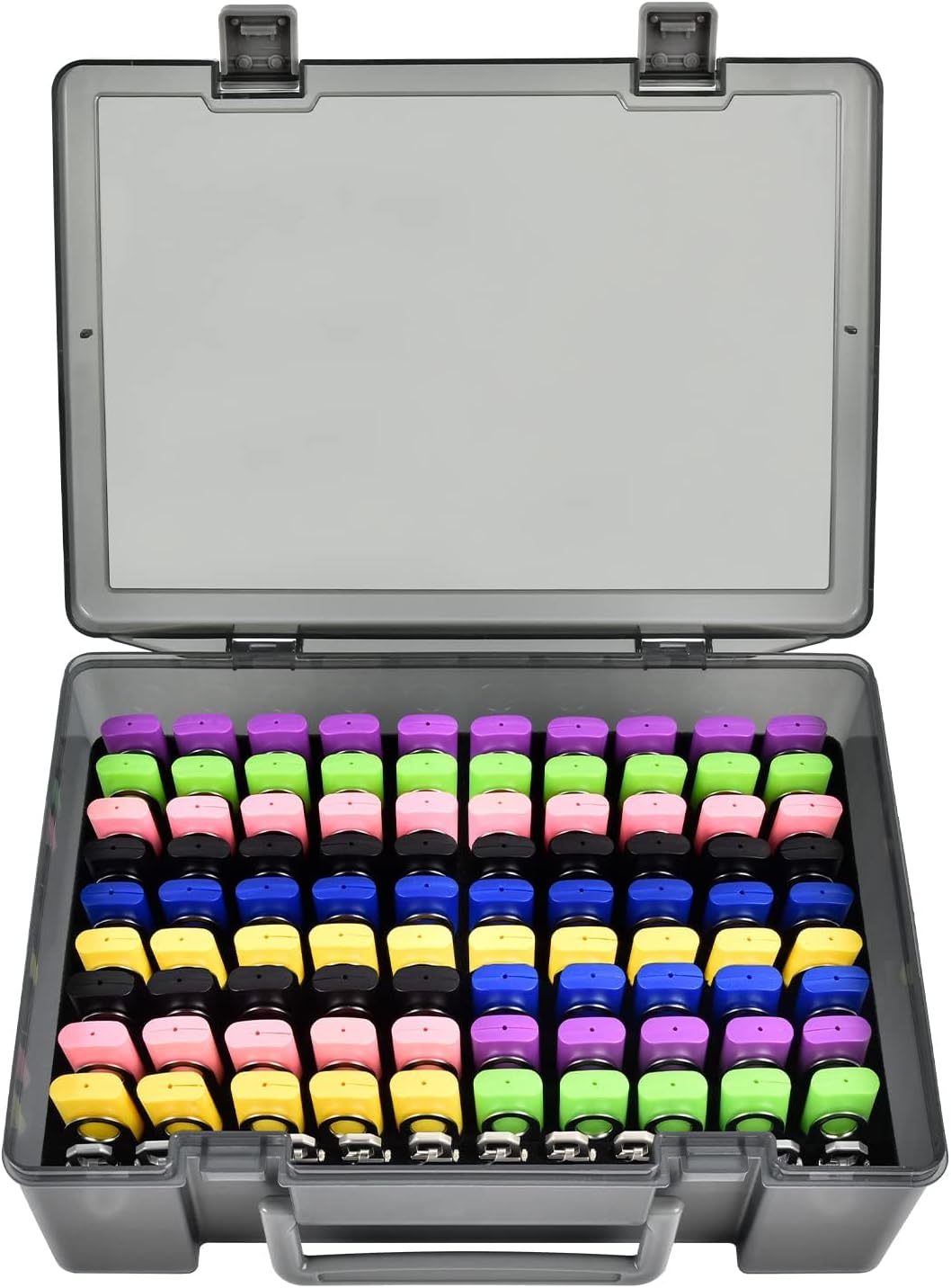 Organize 104 USBs with FULLCASE Gray Organizer