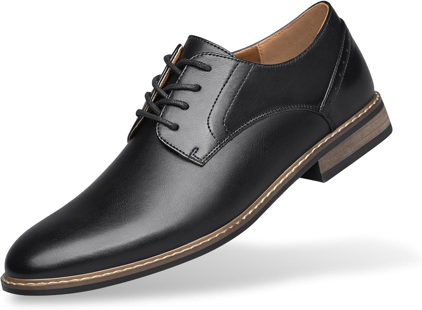 SILENTCARE Men's Oxford Formal Dress Shoes for Comfort and Style