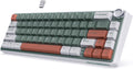RK ROYAL KLUDGE R65 Wireless Mechanical Keyboard with Volume Knob