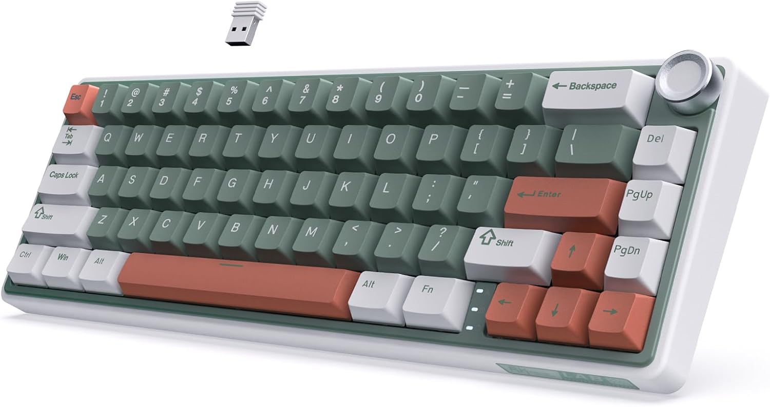 RK ROYAL KLUDGE R65 Wireless Mechanical Keyboard Review