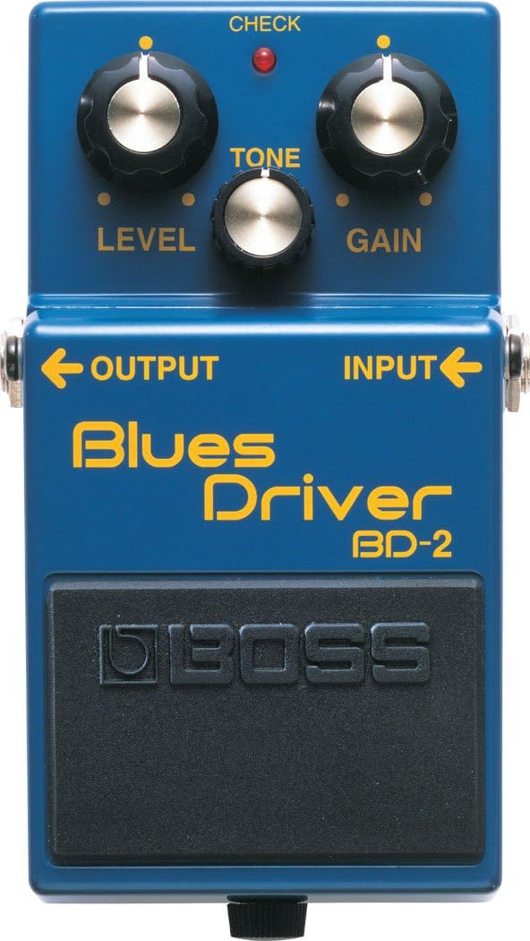Boss BD-2 Blues Driver Guitar Effects Pedal for Classic Tones