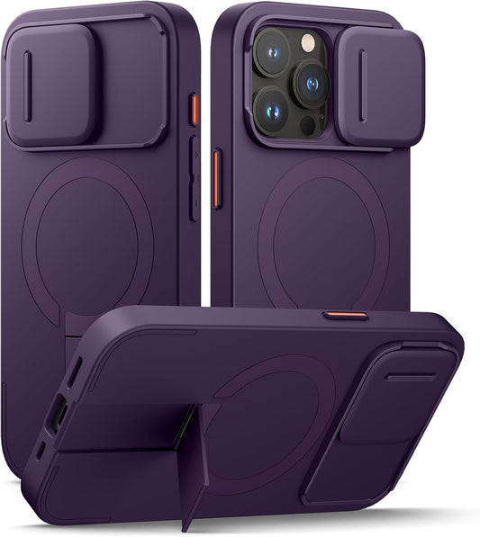 SURITCH iPhone 15 Pro Case with Magnetic Camera Slide Cover