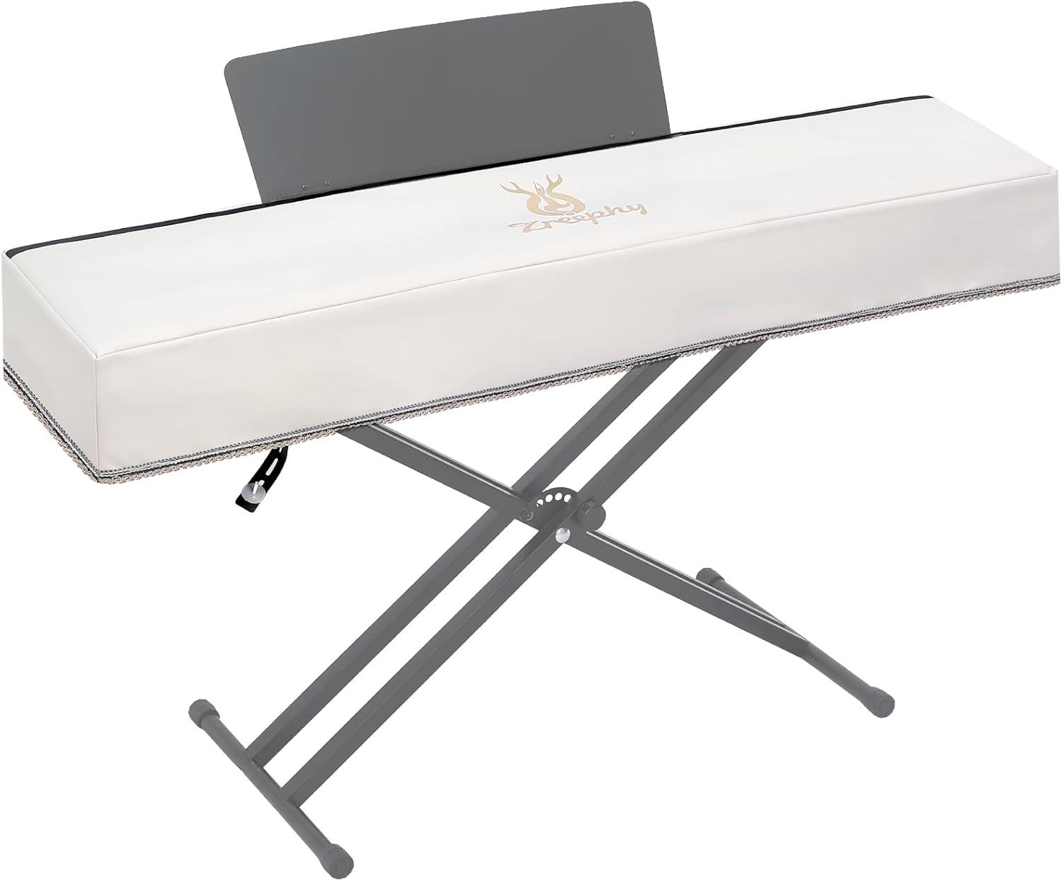 Piano Keyboard Dust Cover with Zipper Design for Yamaha DGX670