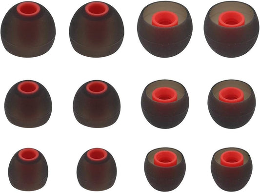 6 Pairs ALXCD Silicone Ear Tips | TOZO T10 Fit