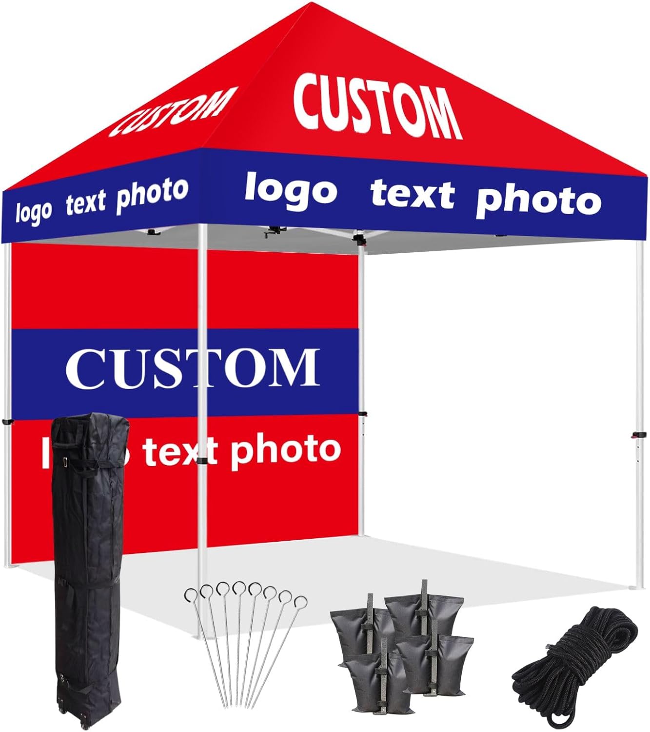 Custom Logo Pop-Up Tent for Events - YardiSoul