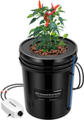 VIVOSUN DWC Hydroponics Grow System with Top Drip Kit - Faster Growth