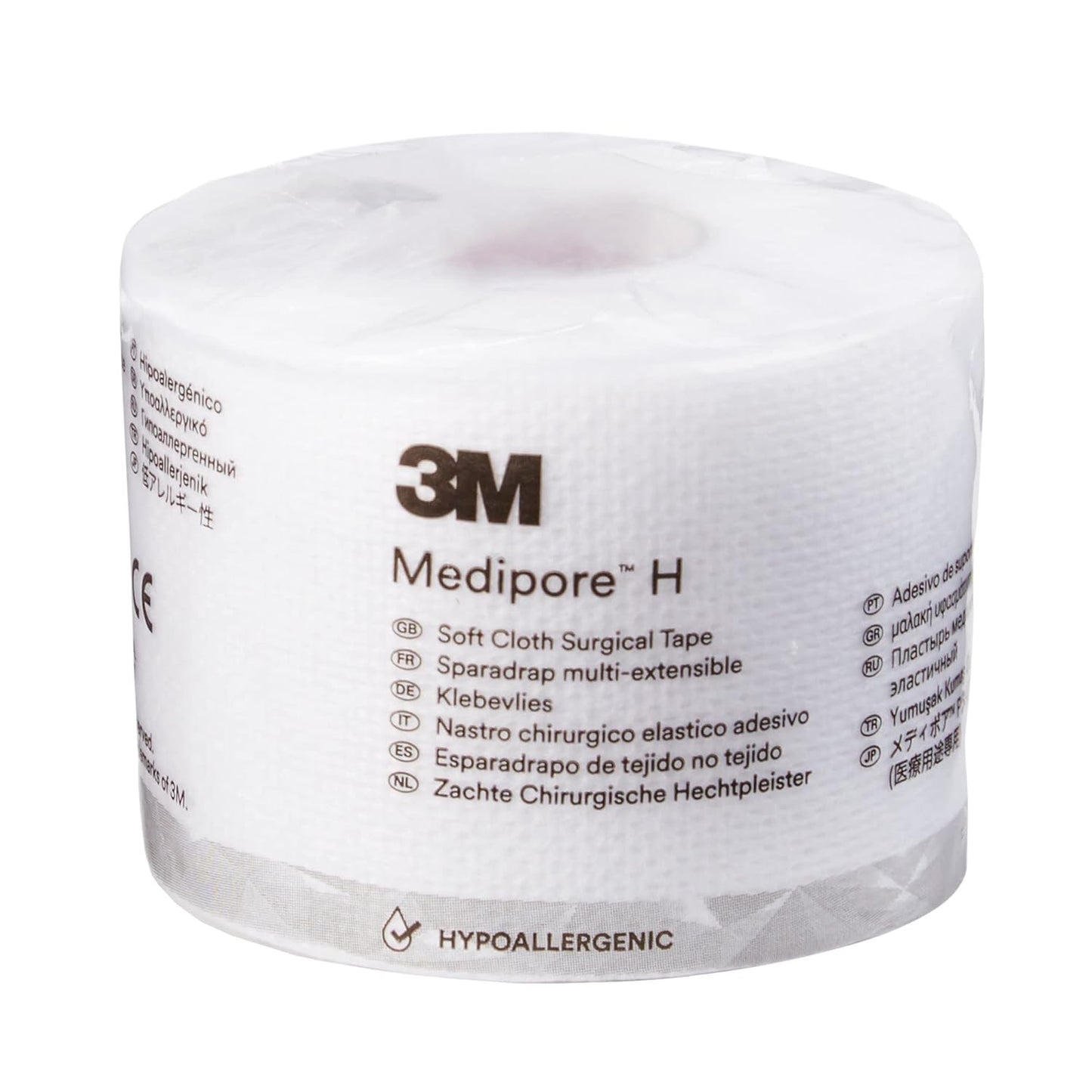 3MTM MediporeTM H Soft Cloth Surgical Tape for Easy Application