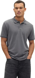 Gap Mens Stretch Pique Polo Shirt - Comfortable Everyday Essential