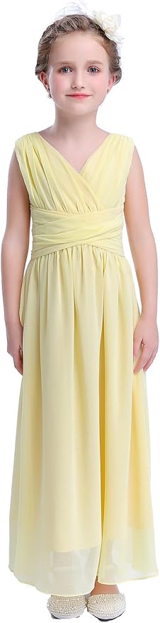 Happy Rose Juniors Long Bridesmaid Dress for Elegant Occasions