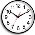 18 Inch Wall Clock Modern Silent Non Ticking Large Analog Clock - Easy