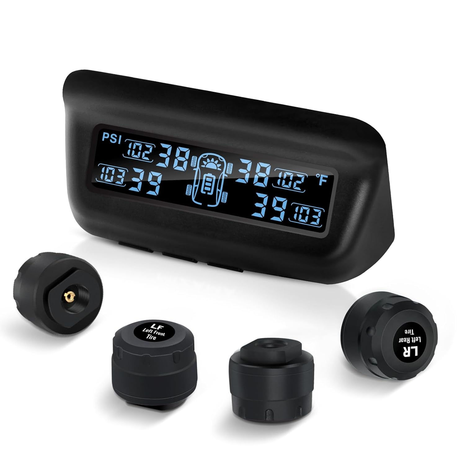 Masoll Tire Pressure Monitoring System with Solar Charging Features