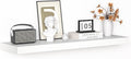Floating Shelves 36 in x 10.3 in Rustic White - Deep Wall Shelf