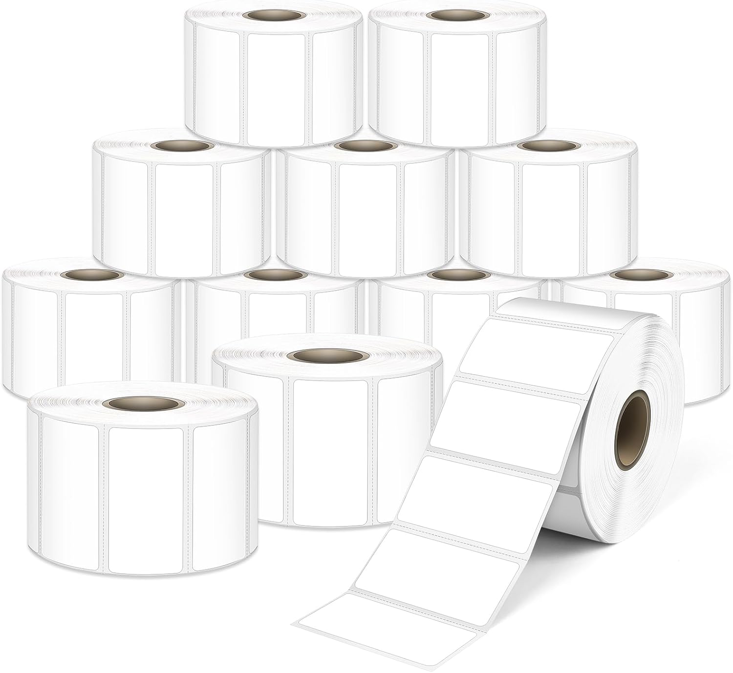 L LIKED 2 X 1 Inch Direct Thermal Labels for Barcode Printing