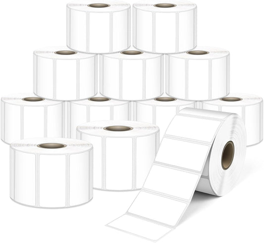 L LIKED 2 X 1 Inch Direct Thermal Labels for Barcode Printing