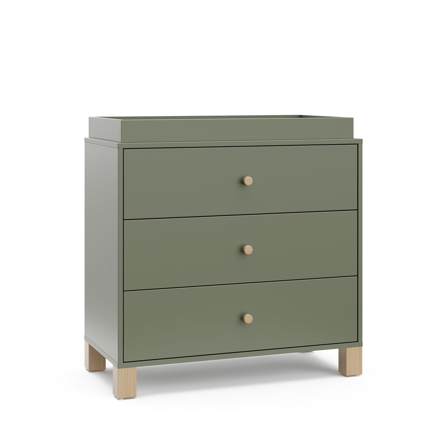 Storkcraft California 3-Drawer Chest with Removable Topper