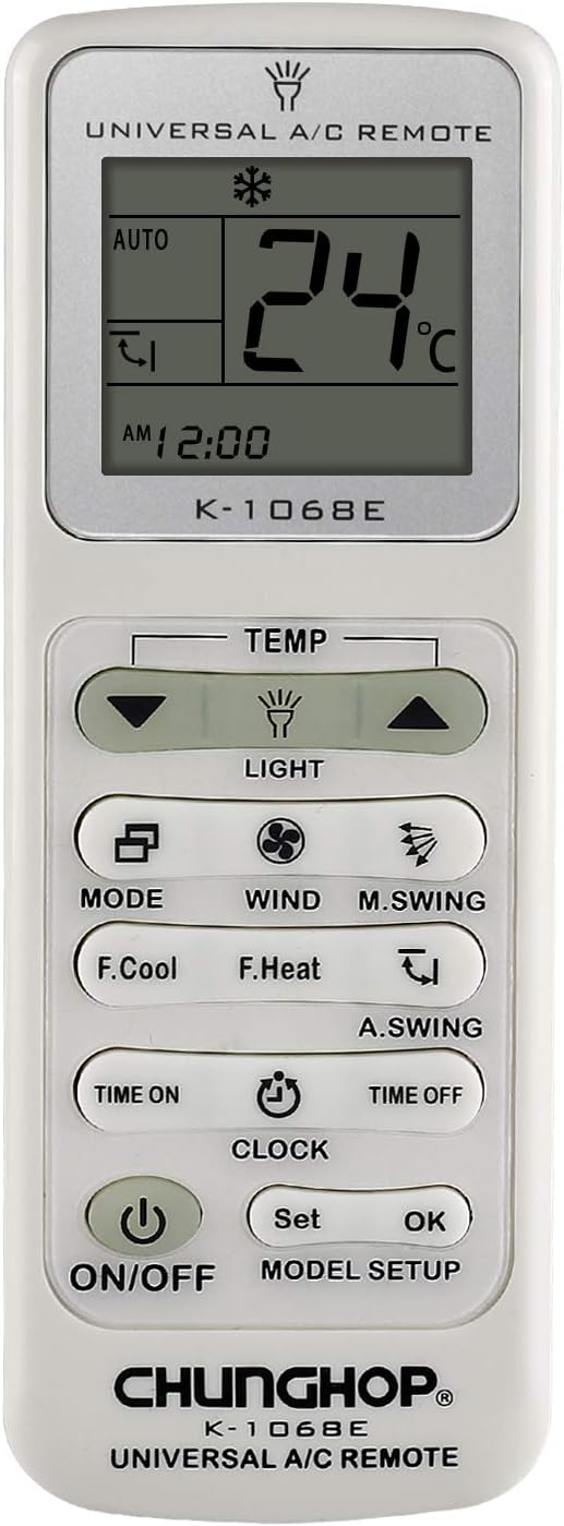 Ultimate Universal A/C Remote ~ Control 1000+ Brands