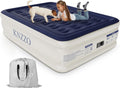 Air Mattress Full with Built-in Pump - Comfortable Foldable Air Bed