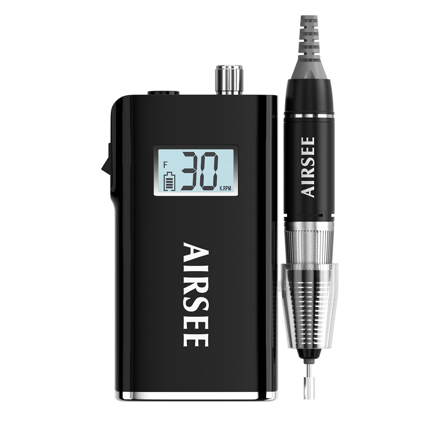 AIRSEE Rechargeable Electric Nail Drill for Professional Use