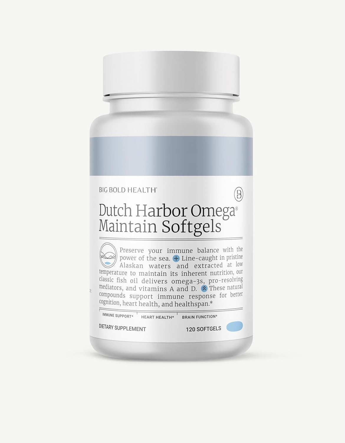 Big Bold Health Dutch Harbor Omega Maintain Softgels Review