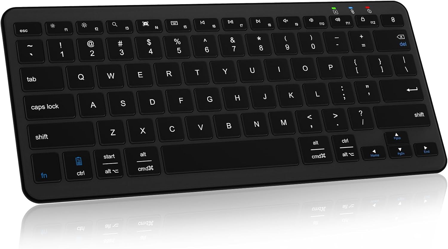 Qulose Ultra-Slim Bluetooth Keyboard - Ergonomic & Rechargeable