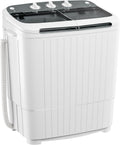 Superday Portable Washing Machine Mini Twin Tub - Compact Spin Dryer