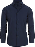 Nautica Slim Fit Mens Dress Shirt - Performance Stretch & Wrinkle Free
