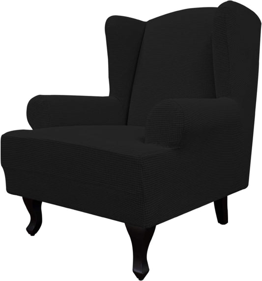 Easy-Going Stretch Wingback Chair Sofa Slipcover for Protection