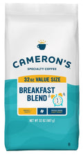Cameron's Breakfast Blend Whole Bean Coffee 32 oz - Rich Flavor