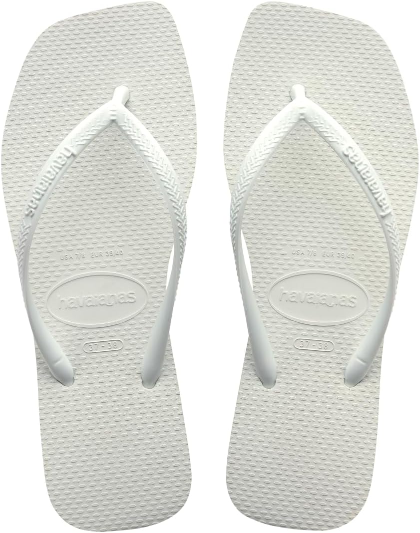 Havaianas Women Slim Square Sandal - Chic White Summer Footwear