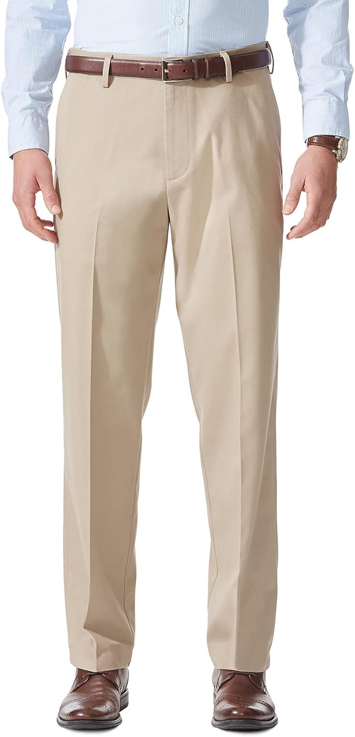 Dockers Mens Relaxed Fit Comfort Khaki Pants for Everyday Wear